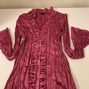 Sunney Taylor button down blouse with bell sleeves